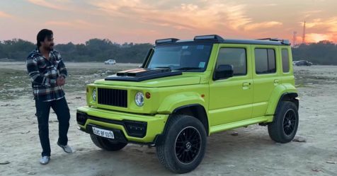 Maruti Suzuki Jimny Turned Into G-Wagon With Made-in-India Kit For Rs 1.10 Lakh